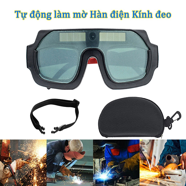 Mắt kính hàn kính hàn bảo vệ mắt - Kính hàn điện tử tự động cao cấp