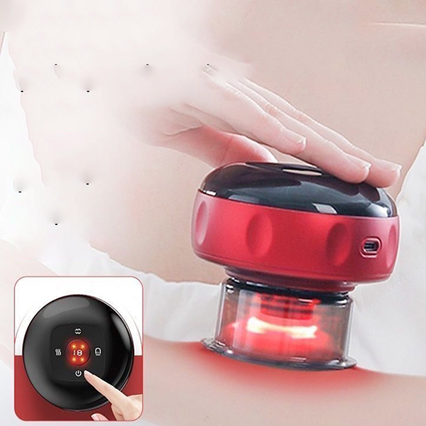 Máy giác hơi cầm tay mini 6 cấp độ giảm đau nhức toàn thân 