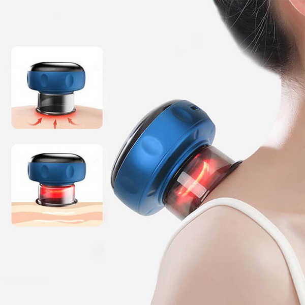 Máy giác hơi cầm tay mini 6 cấp độ giảm đau nhức toàn thân 