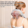 Máy massage trị liệu cổ vai gáy hồng ngoại cao cấp 