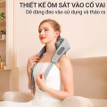 Máy massage trị liệu cổ vai gáy hồng ngoại cao cấp 