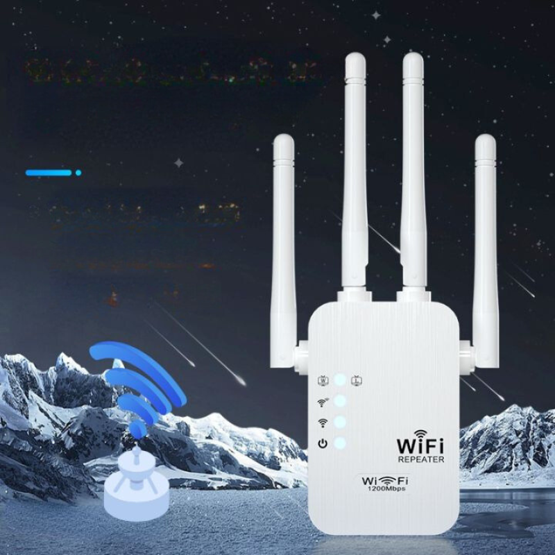 Thiết bị kích sóng wifi tốc độ cực mạnh, siêu mượt, thiết kế 4 râu