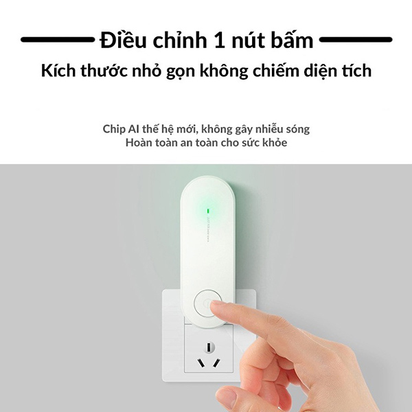 Máy đuổi muỗi, đuổi côn trùng không gây tiếng ồn 