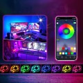 Đèn Led RGB 16 triệu màu điều khiển bằng điện thoại, Loại 1m + Dây kết nối app