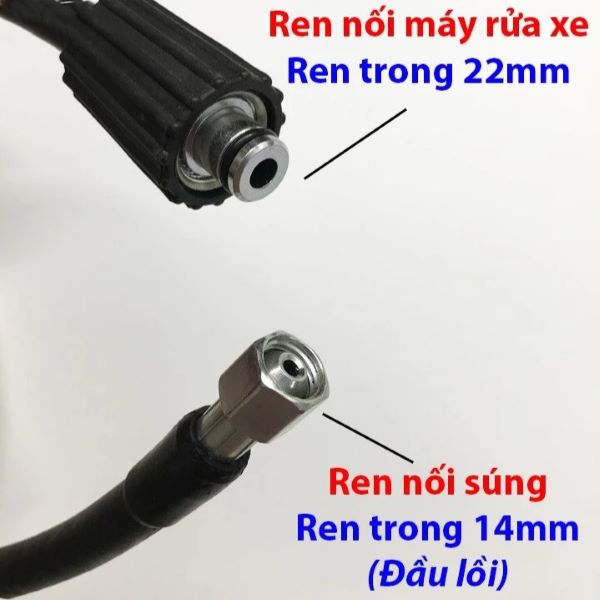 Dây nối rửa xe cao áp