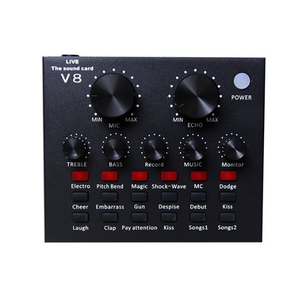 Soundcard thu âm V8 Autotune