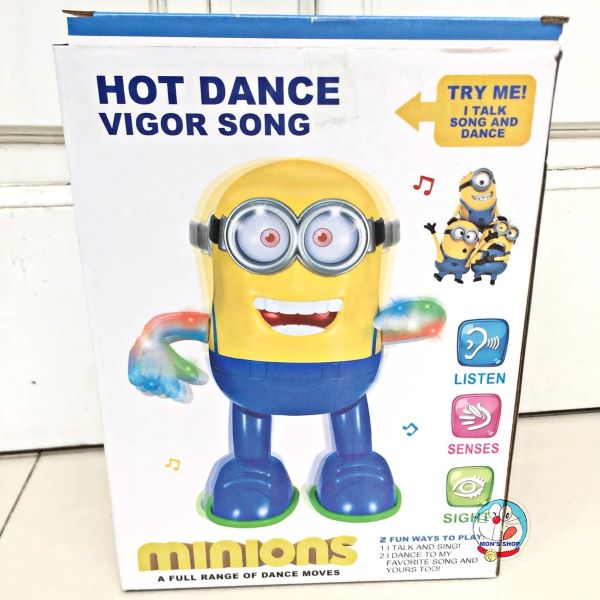 Đồ chơi robot Minion biết nhảy múa, phát nhạc, dùng pin