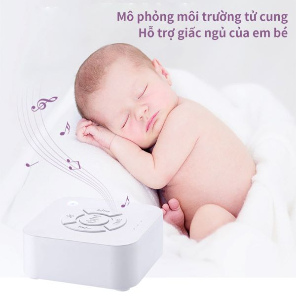 Hộp nhạc tiếng ồn trắng dành cho bé