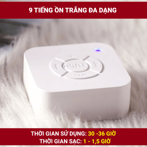 Hộp nhạc tiếng ồn trắng dành cho bé