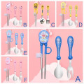 Set 3 món dụng cụ cho bé tập ăn 