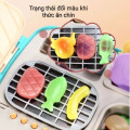 Bộ đồ chơi tủ bếp nướng BBQ dùng pin cho bé