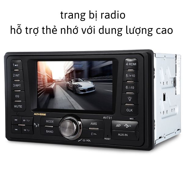 Máy nghe nhạc đa năng mp3 AV731