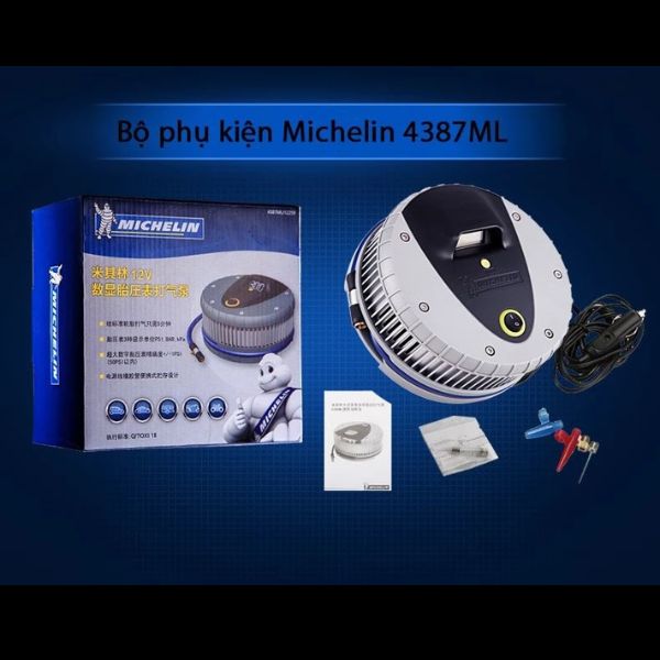 Máy bơm lốp ô tô đa năng MICHELIN 4387ML