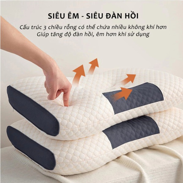 Gối spa giảm đau mỏi cổ vai gáy, giảm mệt mỏi căng thẳng