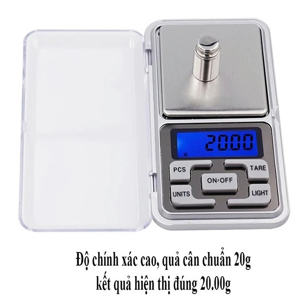 Cân tiểu ly điện tử mini (0,01g-200g) chính xác