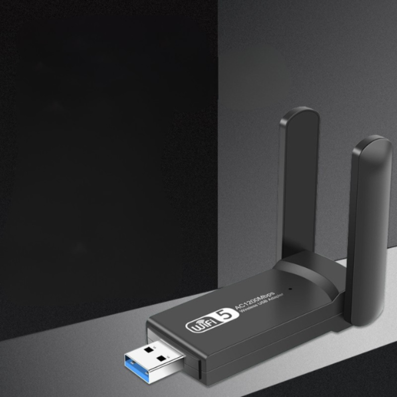 USB bắt sóng WiFi 1300Mbps, kết nối nhanh, ổn định cho máy tính