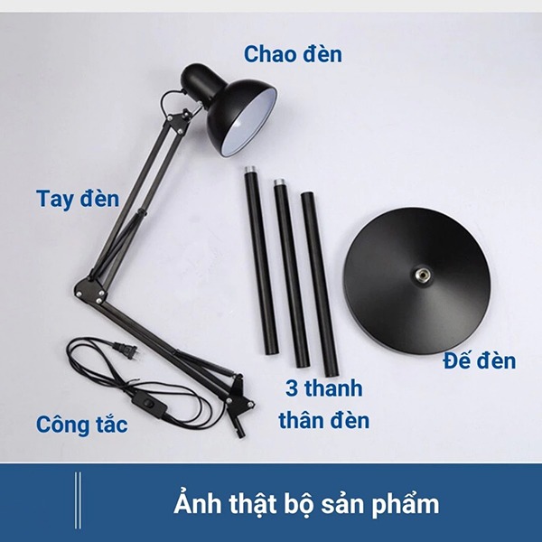 Đèn cây đứng pixar cao 2m chống cận cao cấp, Thân đèn