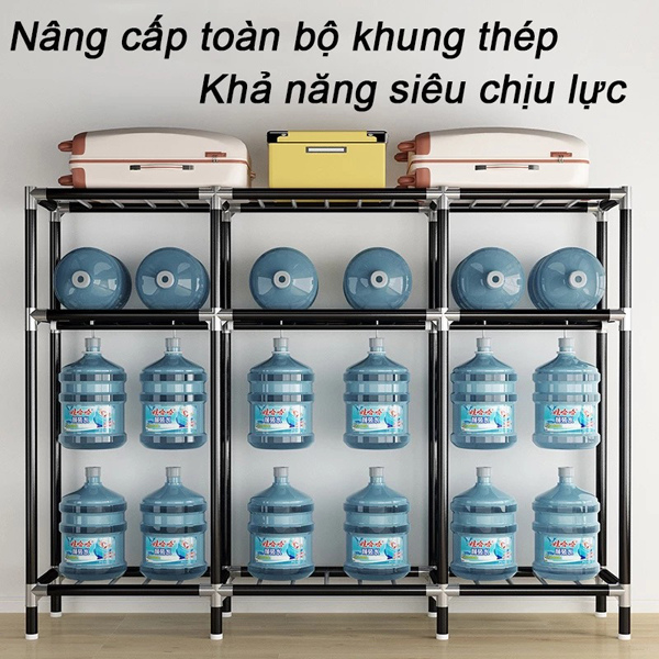 Tủ treo quần áo đa năng, chống sập, bền đẹp theo thời gian, Màu hồng baby - Loại 2 buồng ( 105*45*170cm )