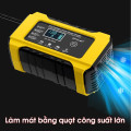 Sạc ắc quy đa năng 12V 6A, chống quá tải, tự động ngắt