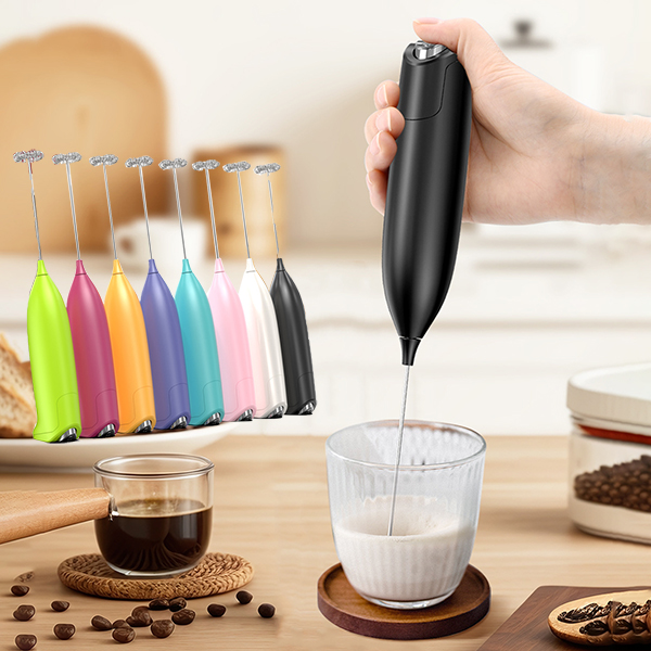 Máy tạo bọt cafe kiêm máy đánh trứng cầm tay mini nhỏ gọn