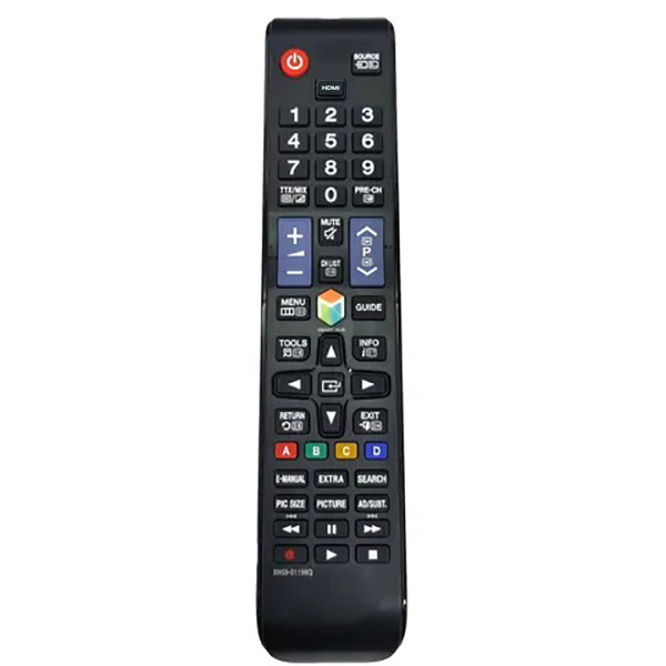 Điều khiển từ xa đa năng cho Tivi Samsung, Samsung ngắn
