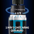 Máy khoan pin cầm tay 3 chức năng tiện lợi kèm hộp phụ kiện, Loại 1 pin