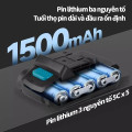 Máy khoan pin cầm tay 3 chức năng tiện lợi kèm hộp phụ kiện, Loại 1 pin