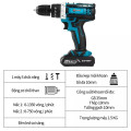 Máy khoan pin cầm tay 3 chức năng tiện lợi kèm hộp phụ kiện, Loại 1 pin