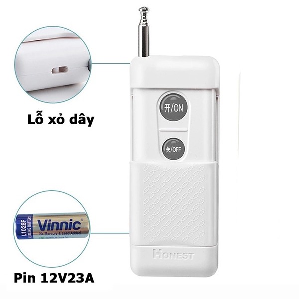 Công tắc điều khiển từ xa 1000m công suất Honest HT-6220ZRD