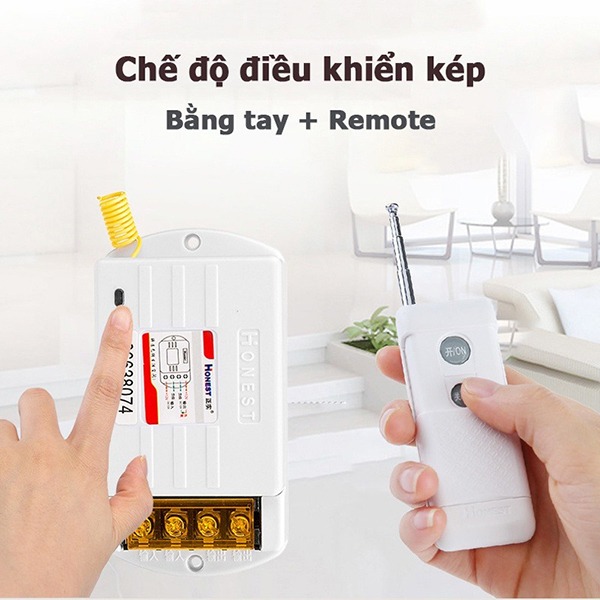 Công tắc điều khiển từ xa 1000m công suất Honest HT-6220ZRD