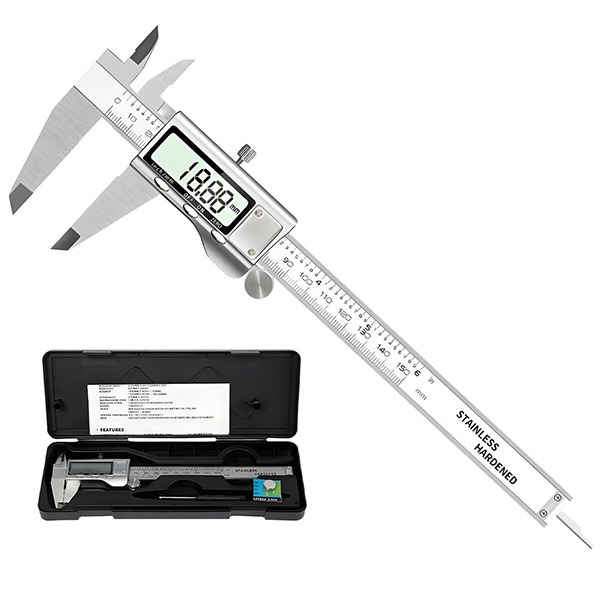 Thước đo điện tử Syntek 150mm thép không gỉ đo chính xác