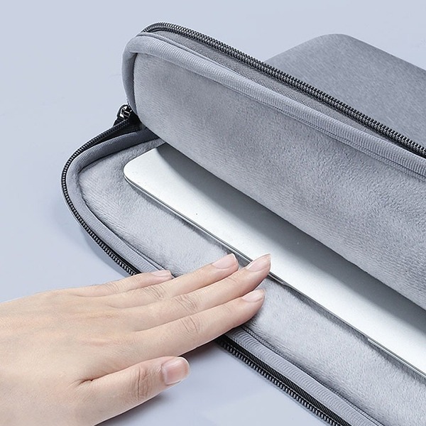 Túi chống sốc đựng laptop đệm dầy chống trầy xước, Màu đen - 13inch - 13.3inch