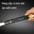 Đầu vòi xịt tăng áp rửa xe, tưới cây, diều chỉnh nhiều chế độ