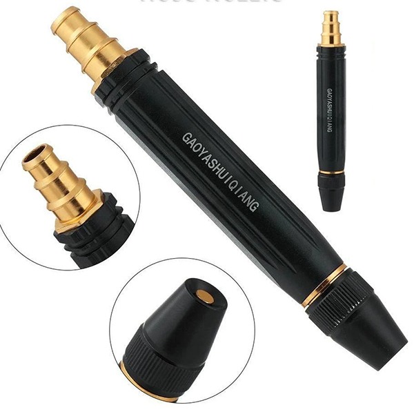 Đầu vòi xịt tăng áp rửa xe, tưới cây, diều chỉnh nhiều chế độ