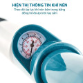 Dung cụ thông tắc bồn cầu ,cống nhà vệ sinh, bồn rửa chén bằng khí nén hiệu quả, Ống thép - Tay cong	