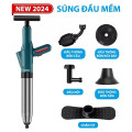 Dung cụ thông tắc bồn cầu ,cống nhà vệ sinh, bồn rửa chén bằng khí nén hiệu quả, Ống thép - Tay cong	