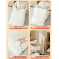 (Tặng bơm tay) Túi hút chân không đựng quần áo, chăn màn, khóa zip kín khí chống mốc, Combo 10 túi 40x60	