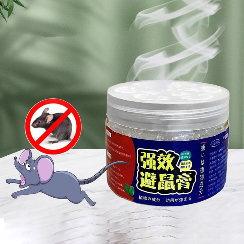 Sáp đuổi chuột thành phần tự nhiên, an toàn 120g (Combo 5 hộp)