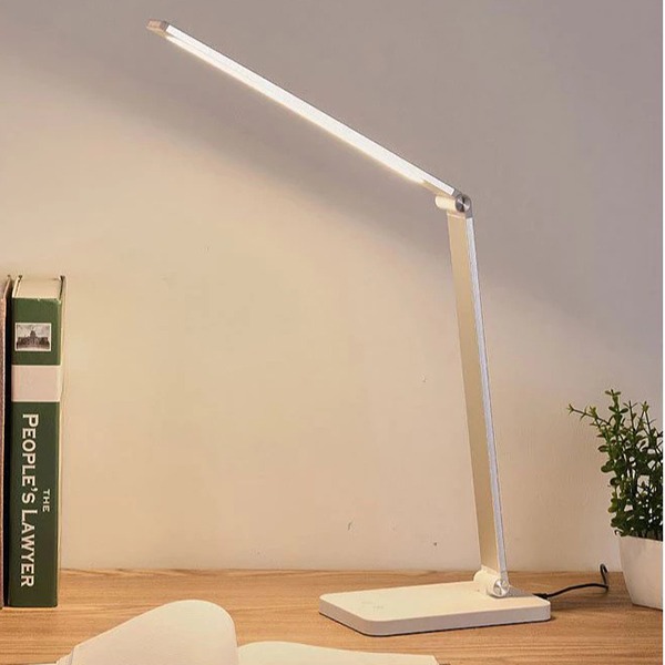 Đèn học để bàn chống cận siêu sáng điều khiển 3 mức sáng và 5 chế độ màu, Màu đen - Bản tiêu chuẩn cắm điện