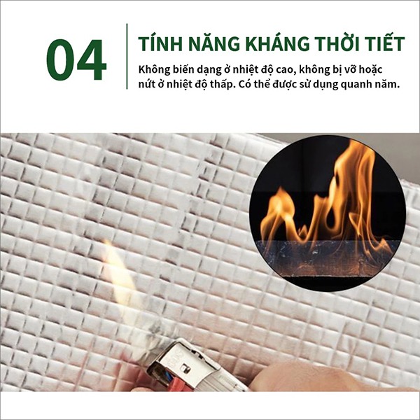 Băng keo chống thấm Skora chống dột hiệu quả cao, siêu bám dính, KT 5cm x 5m	
