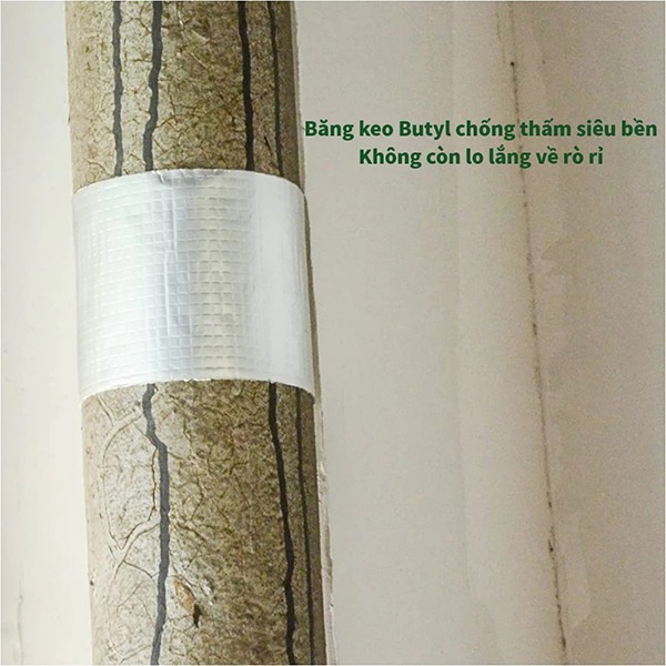 Băng keo chống thấm Skora chống dột hiệu quả cao, siêu bám dính, KT 5cm x 5m	