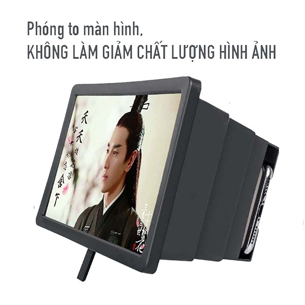 Thiết bị phóng to màn hình điện thoại 4D, bảo vệ mắt 
