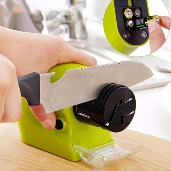 Dụng cụ mài dao kéo đa năng Swifty Sharp dùng pin tiện lợi