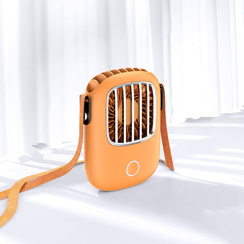 Quạt tích điện mini đeo cổ thời trang
