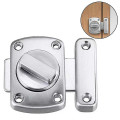 Chốt cửa mở núm vặn xoay cao cấp, dễ lắp đặt, 42*30mm dày 13mm	