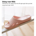 Dép chống trơn trượt, dép đi trong nhà, văn phòng, dép đi nhà tắm cho bà bầu, Màu hồng - Size 38/39