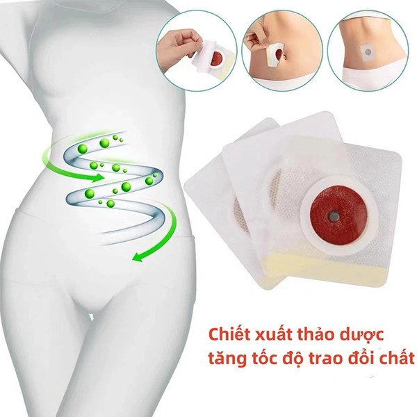 Combo 2 hộp miếng dán tan mỡ thảo dược giảm mỡ thừa hiệu quả