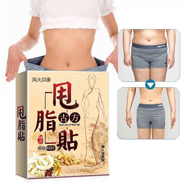 Combo 2 hộp miếng dán tan mỡ thảo dược giảm mỡ thừa hiệu quả