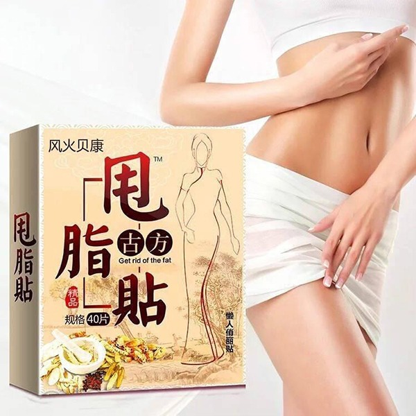 Combo 2 hộp miếng dán tan mỡ thảo dược giảm mỡ thừa hiệu quả