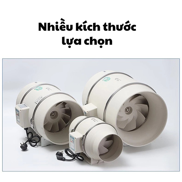 Quạt thông gió hút mùi đường ống công suất lớn , HF75 -35W	